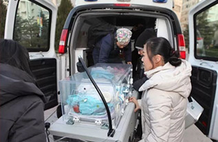 克山县妇婴监护型护送